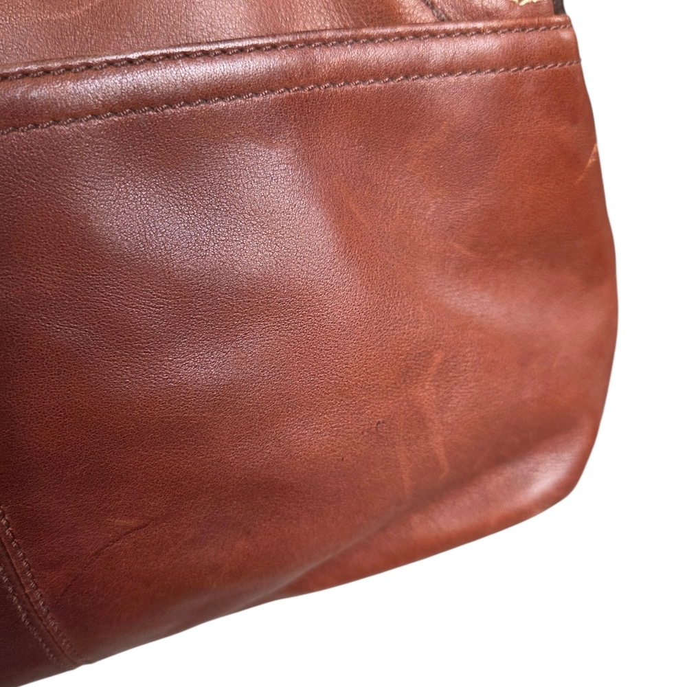 Coach Vintage Y2K Soho Pleated Flap Shoulder Bag Walnut - Picture 3 of 16